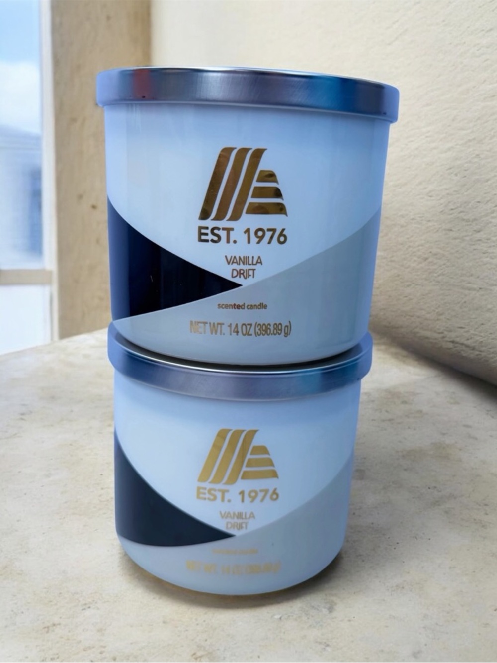 Kirkton House Vanilla Drift Scented Candle Set of 2